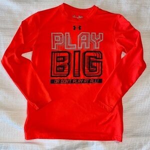 Under Armour boys long sleeve heat gear ☀️